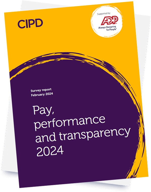 CIPD Pay, performance and transparency 2024 report