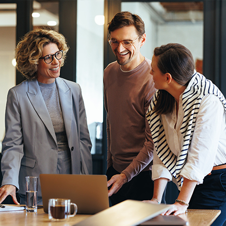 Manager-led interaction and processes
