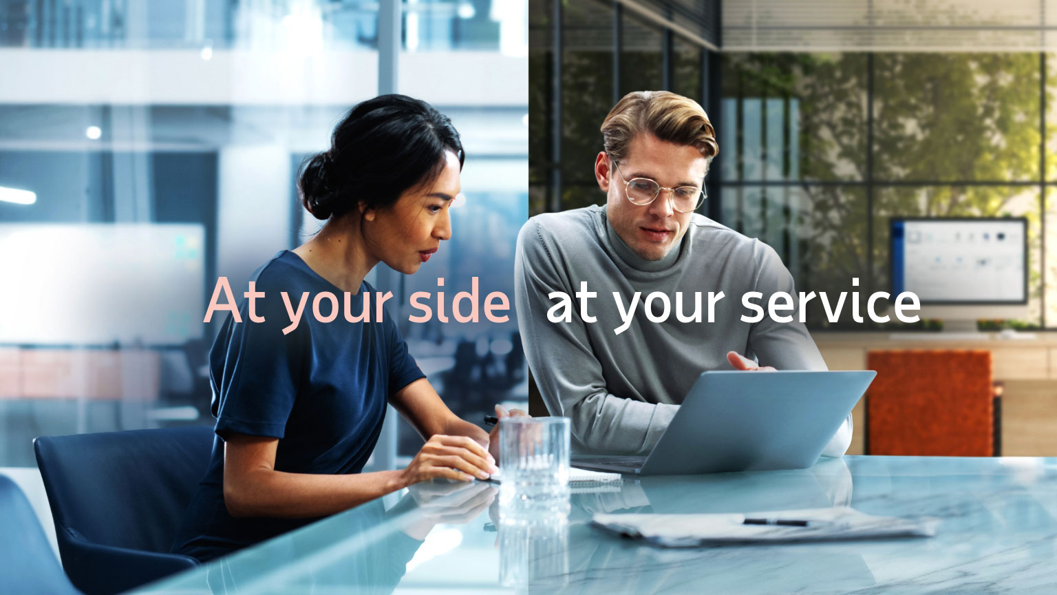 Mobile Banner At your side at your service